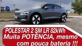 Polestar 2 ‘24 LRSM - Muita potência, mesmo com pouca bateria