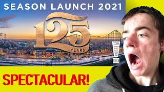 REACTING TO Blackpool Pleasure Beach 2021 Season Launch Video!