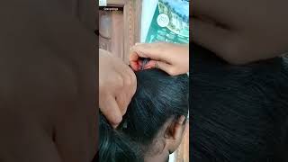 నర్స్ లు ఇలా ట్రై చేయండి  #Easyhairstyle #bun #Nurses #Selfhairbun #penhairbun  #pen  #youtubshorts