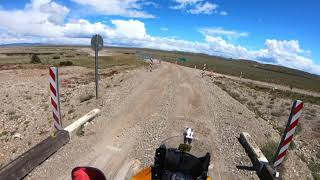 Carretera Austral en moto. Rutas X-439 y X-425, del paso Pampa Alta a Ñirehuao, Aysén. 10 dic 2020