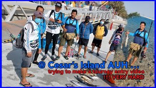 Vlog#23 - Trial Tournament Entry @Cesar's Island, Abu Dhabi