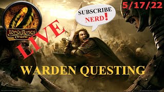 Lord of the Rings Online - Warden Questing- Still low Level (part 2)