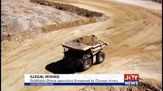 Goldfields Ghana operations threatened by Chinese miners