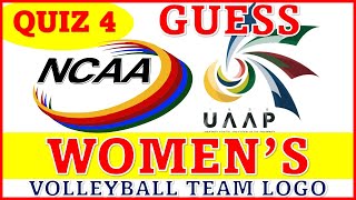 GUESS THE UAAP and NCAA Womens's Volleyball Team Logo #uaap #ncaa