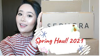 SPRING HAUL 2021 (SKINCARE & MAKEUP PRODUCTS) | WENDY YE