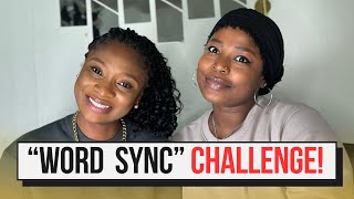 Viral "Word Sync" Challenge with Friend | Holiday Games || 2024 Challenges with Friends and Family