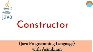 Java (L3.1) Constructor