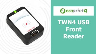 ecoprintQ featuring TWN 4 Front Reader by Elatec