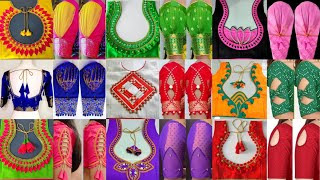 latest saree blouse designs 2024/latest blouse back neck designs 2024/blouse designs new model#viral