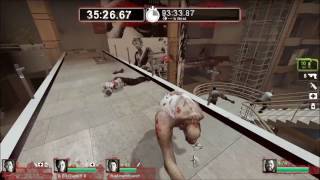 L4D2 - Survival - Mall Atrium 100min [Saferoom Hold]