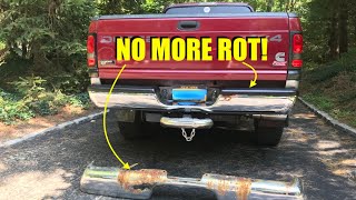 Dodge Ram Rear Bumper Replacement (NO instructions)