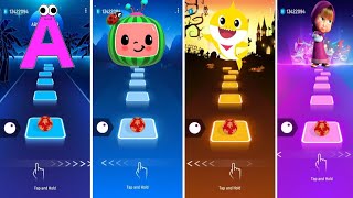 ABC song vs cocomelon vs baby Shark vs Masha song gameplay i don't Abahut-EDM Rush V