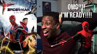 SPIDER-MAN: NO WAY HOME - Official Trailer - REACTION!!!!