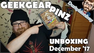 Geak Gear PINZ December! BRAND NEW XL PINZ - MY FAVE PINZ BOX YET!!