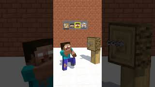 Young Herobrine Vs Old Herobrine - Shuriken #shorts