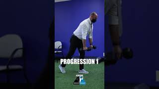 SINGLE LEG RDL PROGRESSION #Shorts