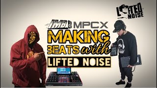 Akai MPC X Beat Making - I Make Beats & Lifted Noise Same Sample Flip