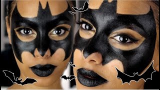 HALLOWEEN MAKEUP BATMAN MASK