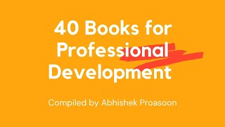 40 Books for Professional Development