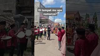 Di tempat mu apa namanya? #wedding #resepsi #kondangan #kompangan #arakan