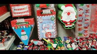 Poundland Christmas 2020 Decorations Trees Baubles Lights Gift Wrap Paper Bags