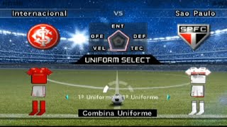 CAMPEONATO BRASILEIRO SÉRIE A - RODADA #24 INTERNACIONAL X SÃO PAULO -BOMBA PATCH 2024 -GAMEPLAYPS2