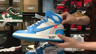 Off-white Air Jordan 1 Power Blue UNC