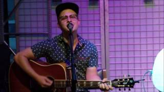 Logan Peck at the Pavilion Coffee House