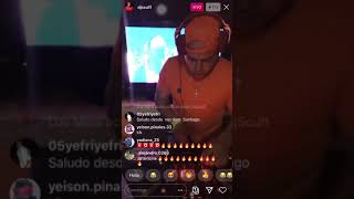 Dj scoff en un en vivo com los dembow  más pegados viejos y nuevos