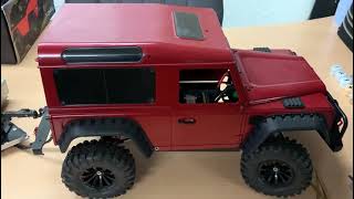 Scx10 with sick trailer