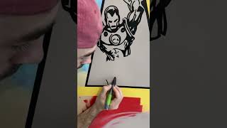 IRON MAN ART 🤯 🤖