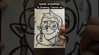 Everyone Can Draw! - RAINE WHISPERS ✍️ Drawing Tutorial 😀✏️ #rainewhispers #theowlhouse #owlhouse