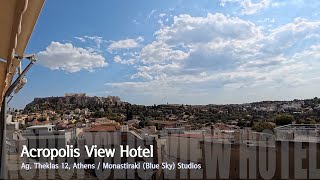 [4K] Athens Acropolis View Hotel (아테네 아크로폴리스 뷰 호텔)