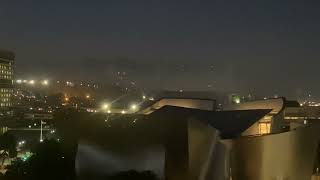 One Minute Tours: Los Angeles, California. July 4 Fireworks over Disney Concert Hall.