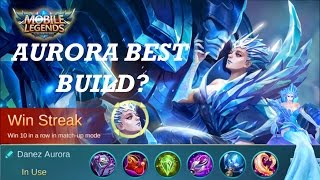 Mobile Legends: Aurora Best Build? | Freeze Highlights!