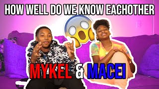 HOW WELL DO WE KNOW EACH OTHER | MACEI & MYKEL