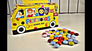 School bus is a lot of Candy