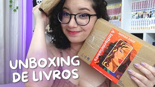 📦 Unboxing de livros muito desejados || Talvez o primeiro desse ano, quem sabe (?)