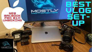 NEW MacBook Pro M1 Unboxing | Vlogging Set-up | What Equipment Do I Use?