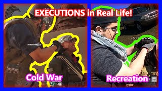 WARZONE Executions in Real Life!! #cod  #bo6 #warzone