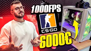 1000 FPS SUR CSGO MON SETUP ET MA CONFIG ! (6000€)