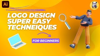 Logo Design super easy technique for beginners