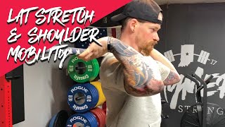 Lat Stretch and Shoulder Mobility