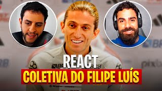 AO VIVO | ENTREVISTA DE FILIPE LUÍS NO FLAMENGO | O DIA DA CHAMPIONS | RESENHA ALEATÓRIA