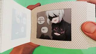 Secret update for 2B | Comic dub flipbook