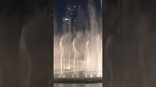 Burj khalifa fountain night beautiful view #burjkhalifa #dubai #short