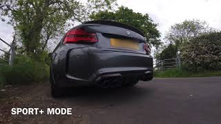 BMW M2 LCI Stock Exhaust Mode Comparison | 4K