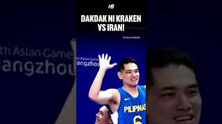 GIGIL NA GIGIL SI KRAKEN! June Mar with a Throwdown vs Iran! Gilas Pilipinas vs Iran Highlights