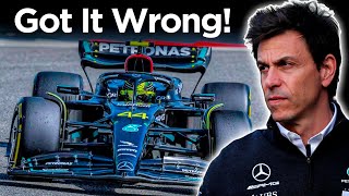 Toto Wolff Confirms Mercedes Are Giving Up!