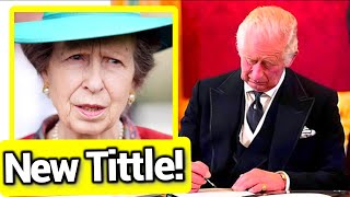 The Crown's New Era: Princess Anne Takes the Throne, Camilla Loses Her Title!